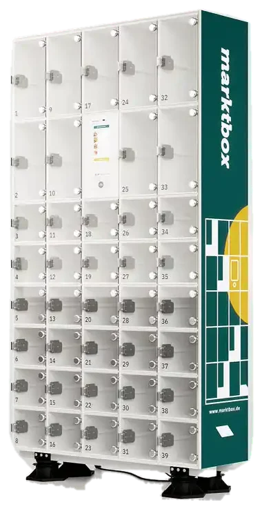 marktbox 39 Verkaufsautomat mit 39 Fächern